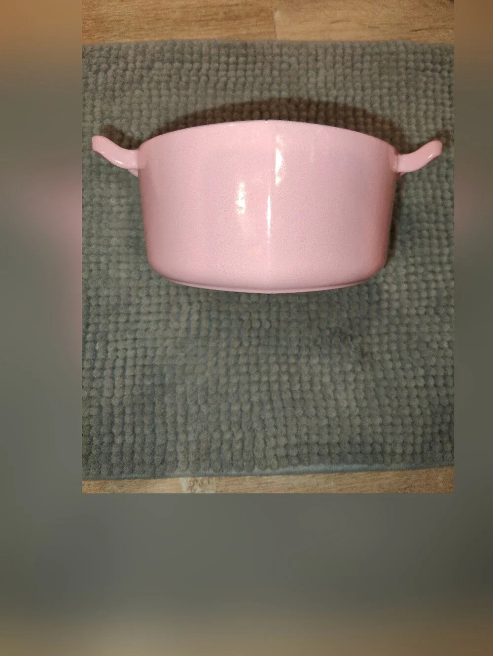 Vintage Le Creuset Heart-Shaped Cast Iron Dutch Oven - Rare Pink ❤️